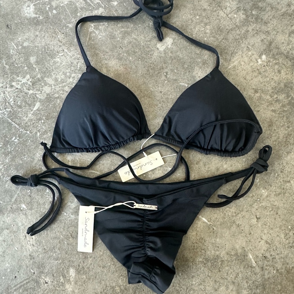 Sophisticated Black Bikini Set